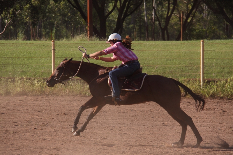 Romy on Bridy.JPG
